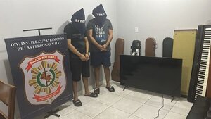 Músico de Kita Pena recupera sus costosos instrumentos y hay dos detenidos
