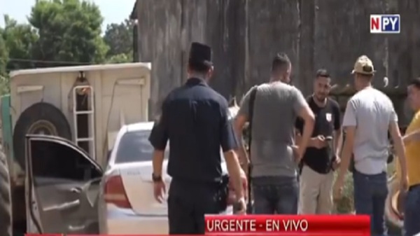 Tiroteo y persecución en Fernando de la Mora - Noticias Paraguay