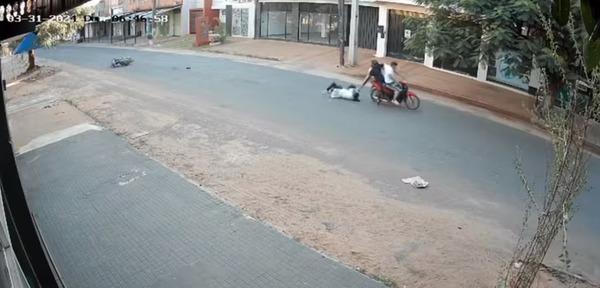 Caaguazú: capturan a motoasaltante y buscan a su cómplice tras violento robo - Unicanal
