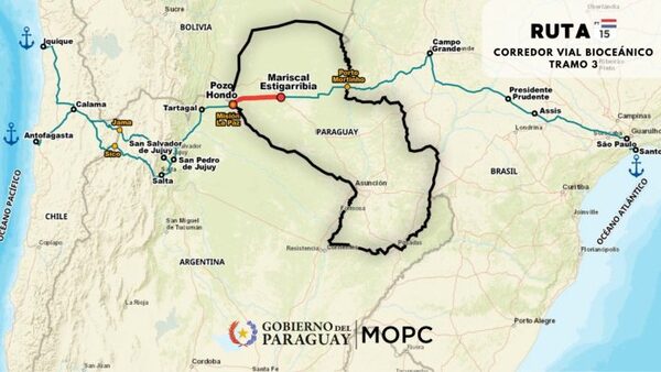 Ordenan inicio de obras para el tercer tramo del Corredor Bioceánico