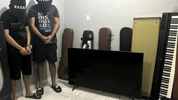 Recuperaron instrumentos de músico y productor