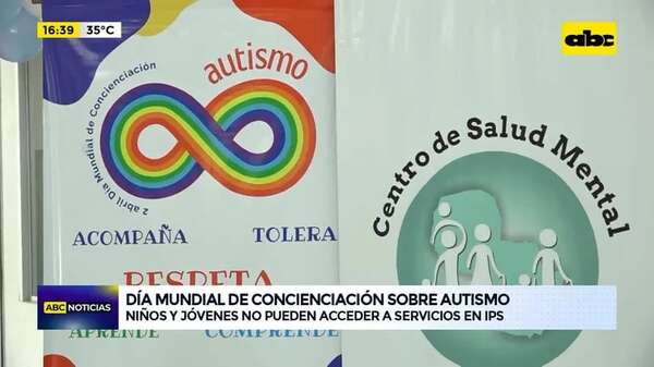 Video: IPS no descentraliza atención a niños con autismo - ABC Noticias - ABC Color