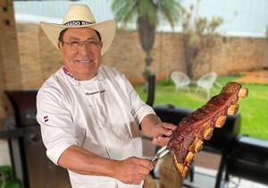 Asado Benítez: Embajador de la carne paraguaya asada se prepara para conquistar EE.UU. - Unicanal