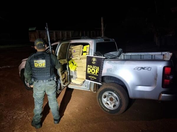 Camioneta con más de media tonelada de marihuana es incautada en Ponta Porã