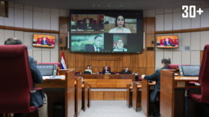 Desafuero de Abdo: Comisión del Senado emitió dos dictámenes a ser analizados mañana - trece