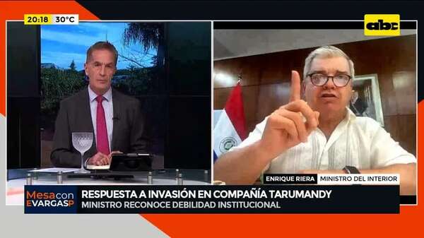 Video: Riera sobre la supuesta invasión de inmueble en compañía Tarumandy de Luque - Mesa de Periodistas - ABC Color