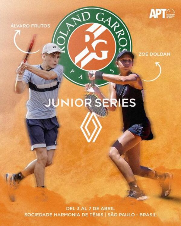 Zoe y Alvaro compiten en San Pablo en Roland Garros Junior Series - La Tribuna