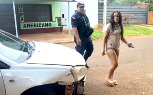 “Tortolera” borracha quedó detenida tras chocar y resistirse al procedimiento policial - La Clave