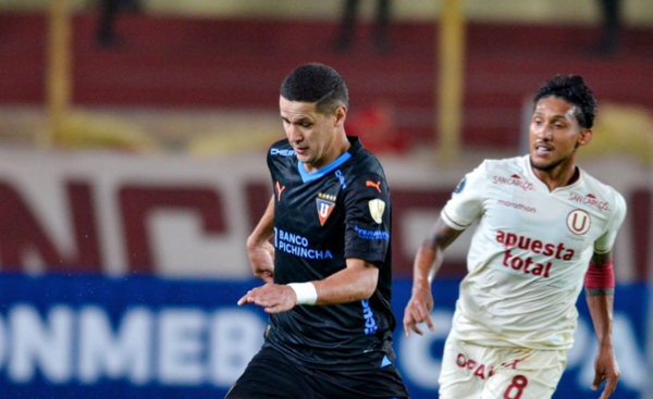 Álex Arce se ausenta en el marcador y Liga de Quito cae en Perú