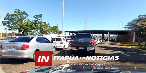 DISMINUCIÓN DEL FLUJO VEHICULAR EN LA ZONA PRIMARIA TRAS INCIDENTES DE CONGESTIÓN - Itapúa Noticias