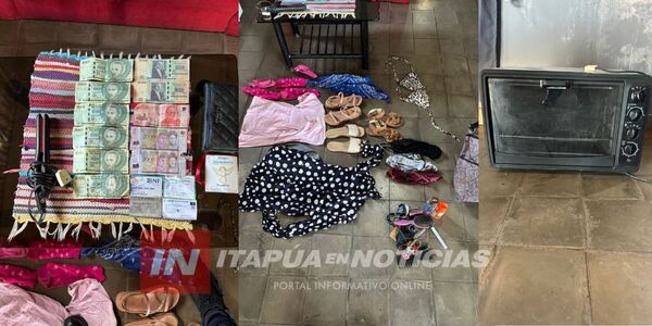 MUJER PERPETRÓ DOS HURTOS EN MINUTOS Y FUE ATRAPADA POR LA POLICÍA - Itapúa Noticias