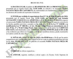 Reabren causa y fijan para preliminar sobre colaboradora de Miguel “Celular” Servín