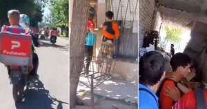 Diario HOY | VIDEO| Repartidores atrapan a ladrón que robó la motocicleta de su compañero