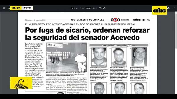Video: cae en Brasil miembro del PCC que intentó matar a senador paraguayo en 2010 - ABC Noticias - ABC Color