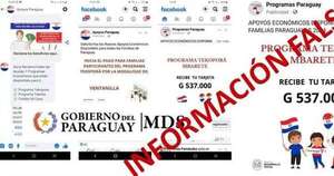 La Nación / Tekoporã Mbarete: avivados prometen acceso a programa con la intención de estafar