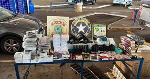 Diario HOY | Paraguayo cae en Foz de Iguazú con mercaderías y 4 armas de fuego