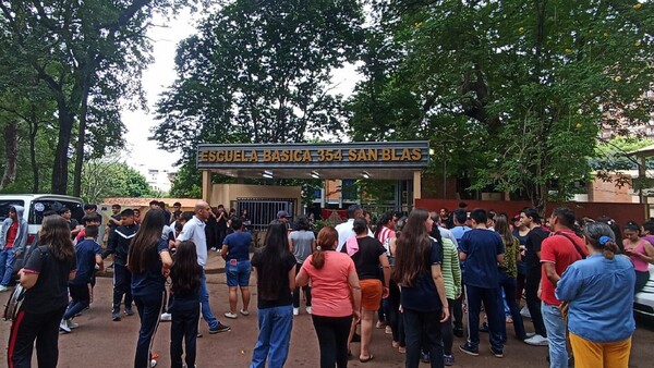 Por peligro de derrumbe suspenden clases en Escuela San Blas de CDE