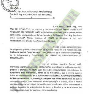 Exigen apartar a directora TIC del JEM que habría borrado imágenes de circuito cerrado de la institución