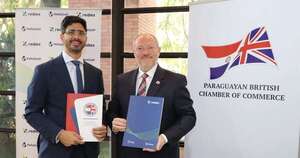 La Nación / Rediex y Cámara de Comercio Paraguayo-Británica firman convenio para fortalecer lazos