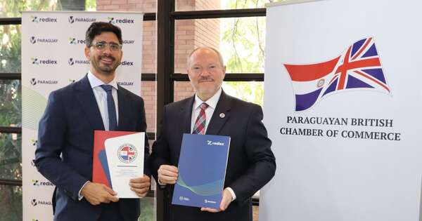 La Nación / Rediex y Cámara de Comercio Paraguayo-Británica firman convenio para fortalecer lazos