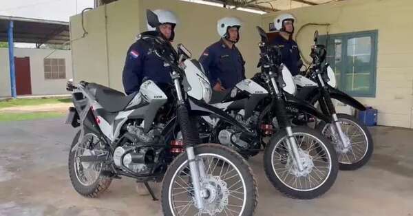 Filadelfia: entregan tres motocicletas para patrullaje a la policía - Noticias del Chaco - ABC Color
