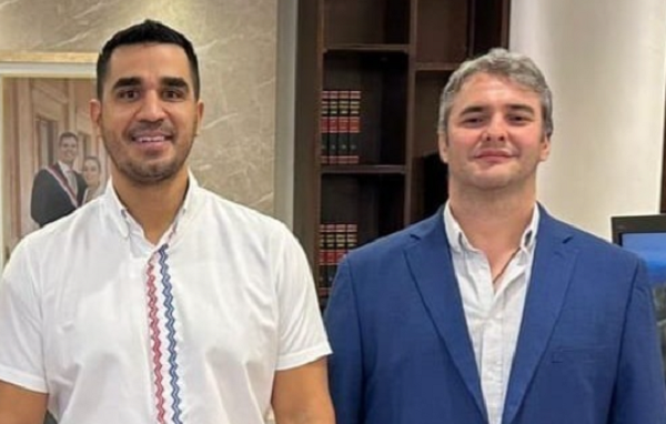 Intendente se reunió con Presidente de la Essap para exponer plan de Revitalización Vial - Noticiero Paraguay