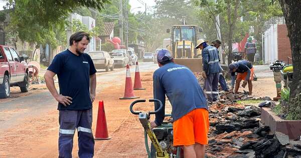 Diario HOY | Reemplazan 2 kilómetros de cañerías obsoletas en Asunción