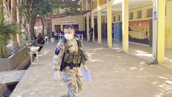 Tiraron gas pimienta en colegio de Hernandarias y se armó sarambí