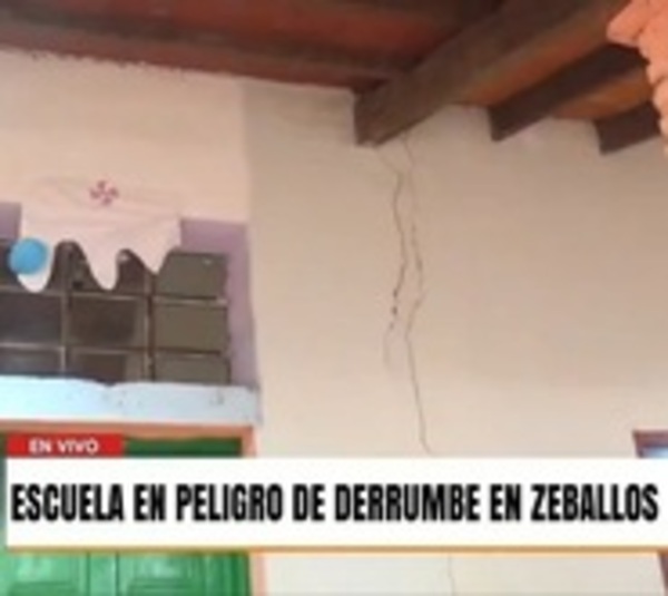 Alumnos de preescolar no pueden empezar clases por riesgo de derrumbe - Paraguay.com