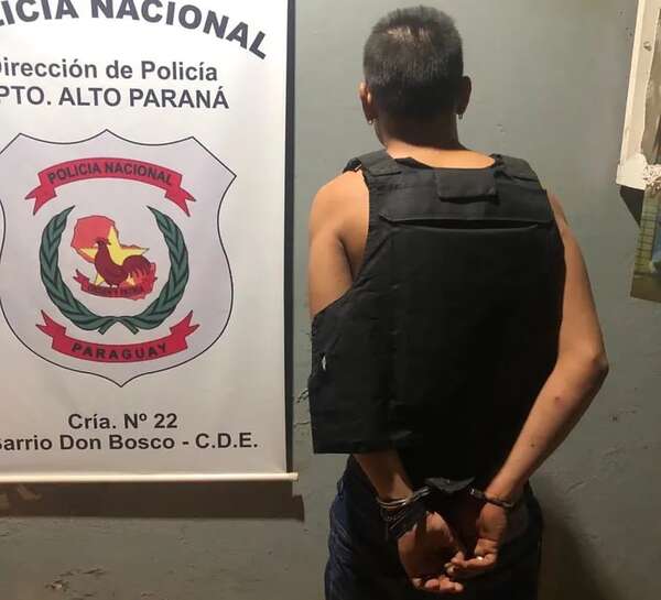 Tras intento de asalto, policías detienen a un sospechoso - ABC en el Este - ABC Color
