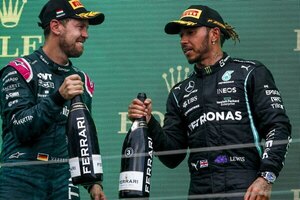 Versus / Hamilton ve con buenos ojos la vuelta de Vettel a la F1 con Mercedes