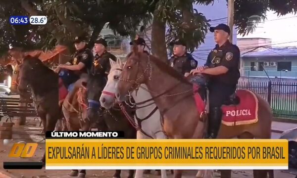 Expulsarán a líderes de grupos criminales requeridos por Brasil | Telefuturo