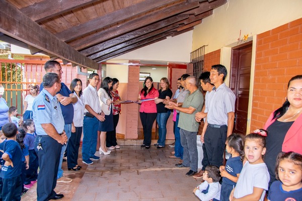 MUNICIPALIDAD DE LA PAZ INAUGURA OBRAS EJECUTADAS A TRAVÉS DE FONACIDE - Itapúa Noticias