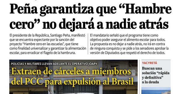 La Nación / LN PM: edición mediodía del 4 de abril