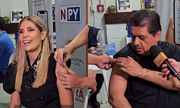 Así se vacunó contra la influenza el staff de “Vive la vida” | Telefuturo