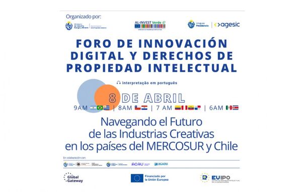 Invitan a foro de innovación digital y derechos de Propiedad Intelectual