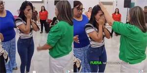 [VIDEO] Influencer acusada de patear a sus hijas, ¡apareció llorando en un culto religioso!
