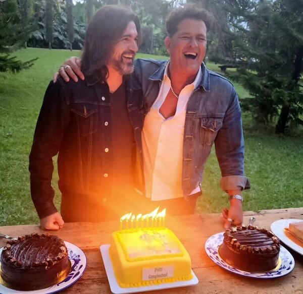 ¡Juanes y Carlos Vives celebraron juntos sus cumpleaños! - Gente - ABC Color