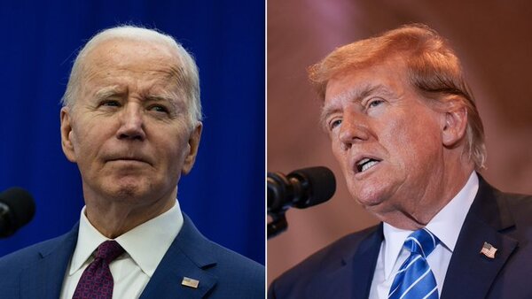 Otra encuesta muestra a Biden detrás de Trump en estados claves - ADN Digital