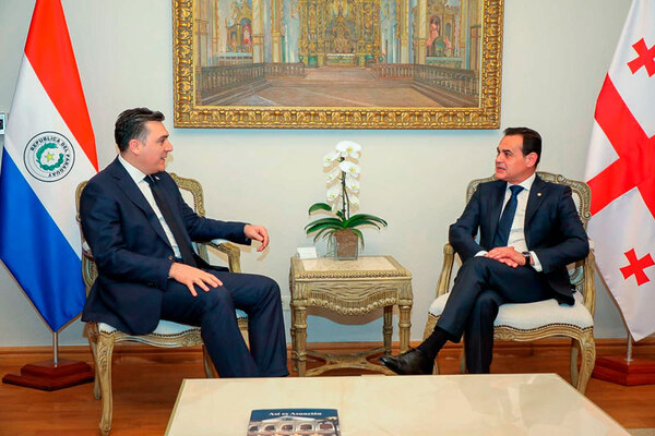 Ministro de Georgia visita por primera vez Paraguay - ADN Digital