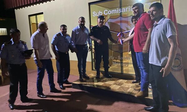 Inauguran subcomisaría