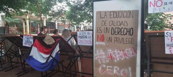 Hambre cero: más facultades se suman al paro - Nacionales - ABC Color