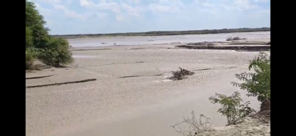 En la Embocadura del Pilcomayo reinician tareas para la entrada del agua
