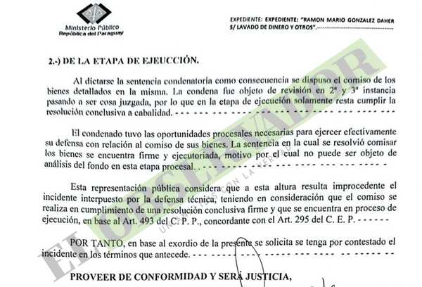 Fiscal se opone a devolución de propiedades comisadas a RGD en su causa por usura y lavado
