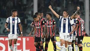 Talleres atropella a São Paulo