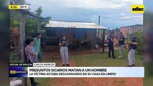 Video: Presuntos sicarios matan a un hombre   - ABC Noticias - ABC Color