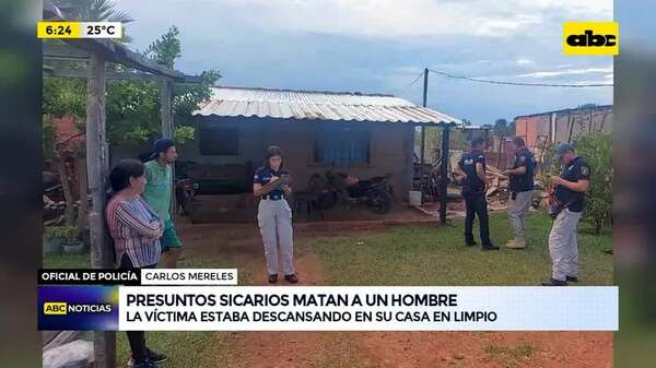 Video: Presuntos sicarios matan a un hombre - ABC Noticias - ABC Color