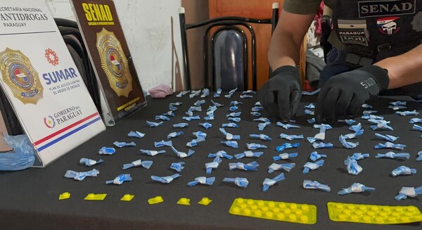 En operativos contra el microtráfico, Senad desmanteló "supermercados" de drogas en Asunción y Pedro Juan Caballero - .::Agencia IP::.