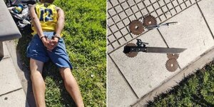 “Soy Dios y voy a matar al presidente”: hombre intenta irrumpir en la Casa Rosada con un machete