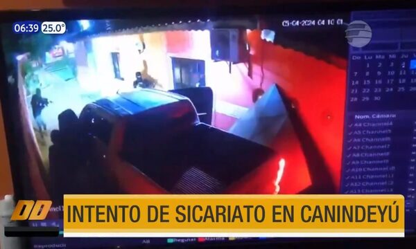 Intento de sicariato: hombres armados atropellaron una vivienda | Telefuturo